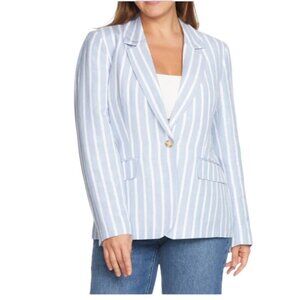 NEW Philosophy Linen Blazer | Blue